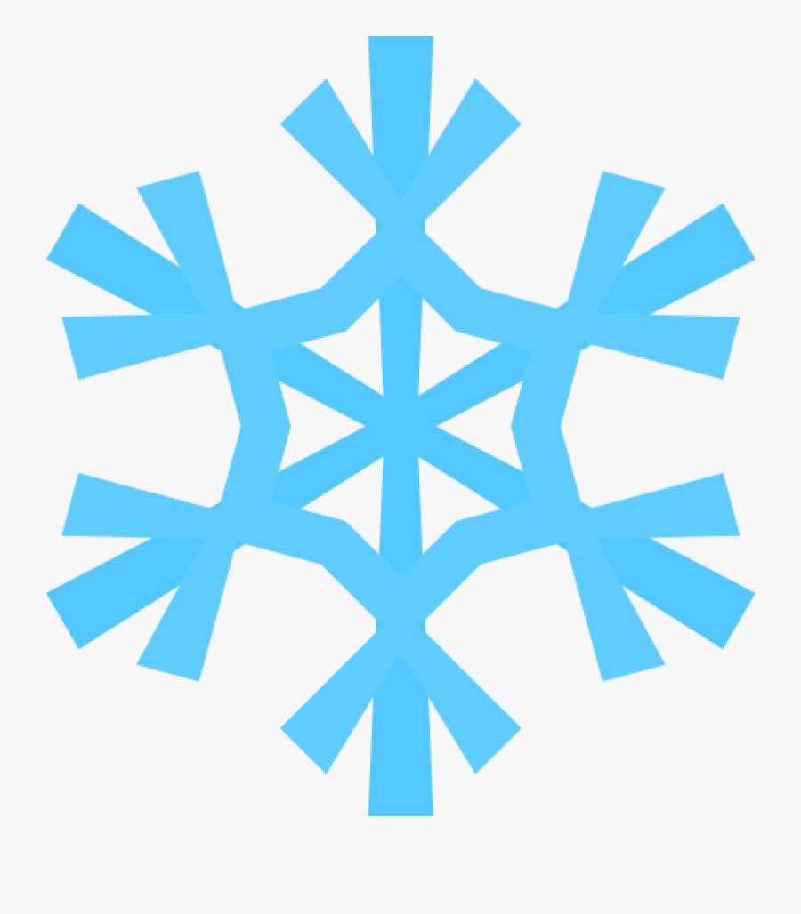Snowflake Clipart Christmas Snowflake Clipart Clipart - Snowflake Icon Png, Transparent Clipart