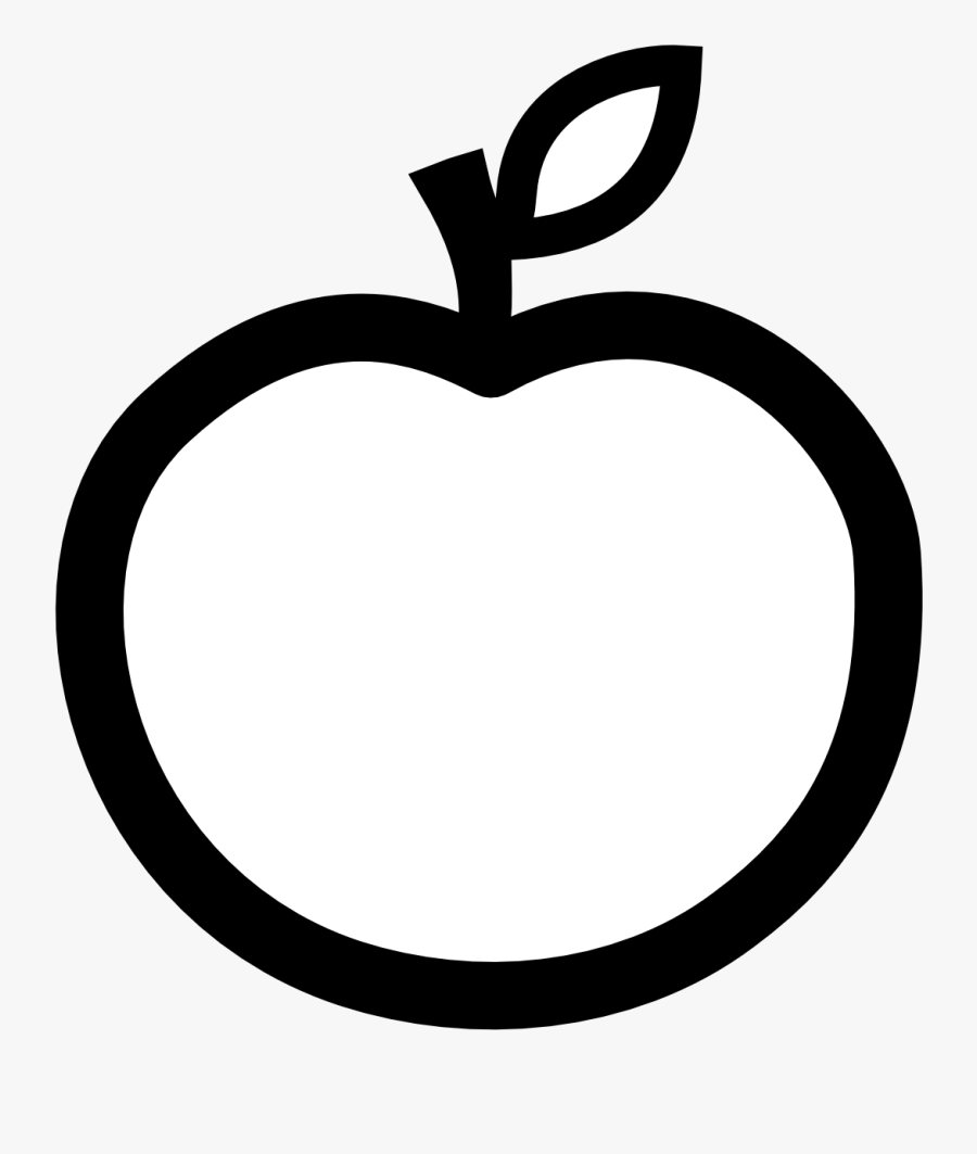 White Apple Cliparts Free Download Clip Art Free Clip - Apple Clipart With A Transparent Background, Transparent Clipart