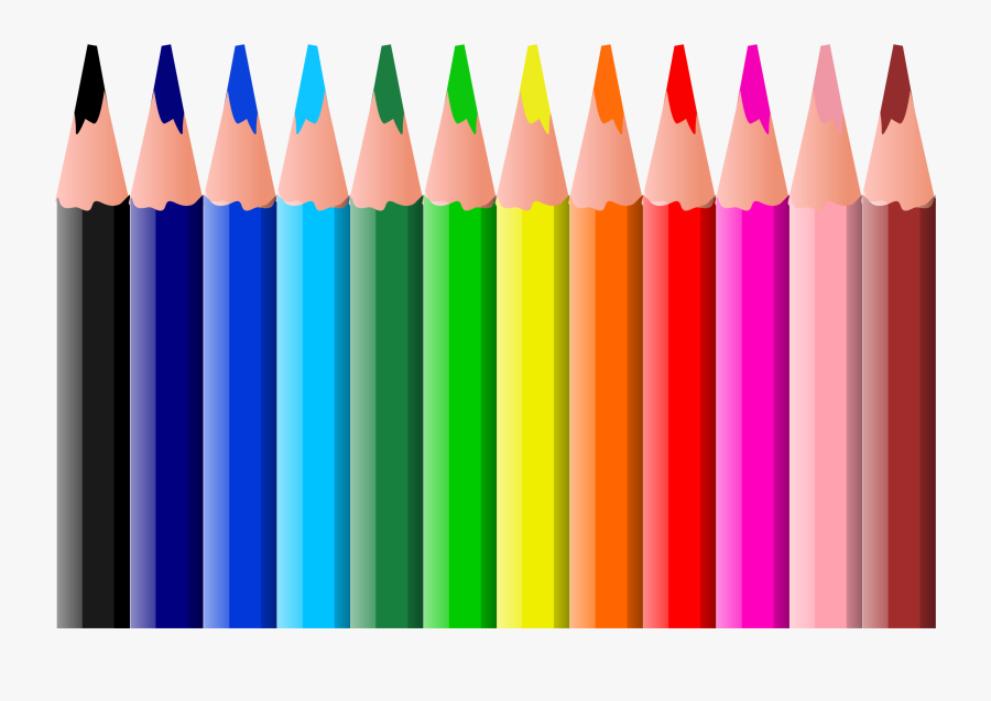Free To Use Public Domain Sch - Clip Art Colored Pencils, Transparent Clipart