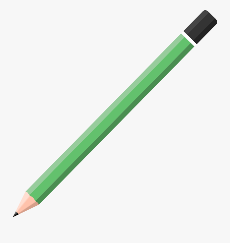 Pencil Clipart - Green Pencil Clipart, Transparent Clipart