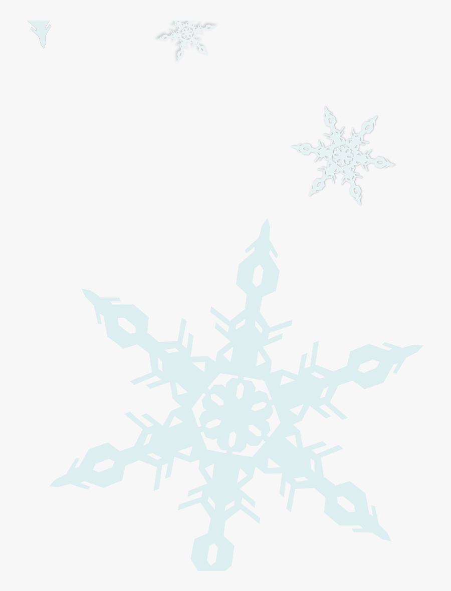 Snowflakes Clipart Translucent - Illustration, Transparent Clipart