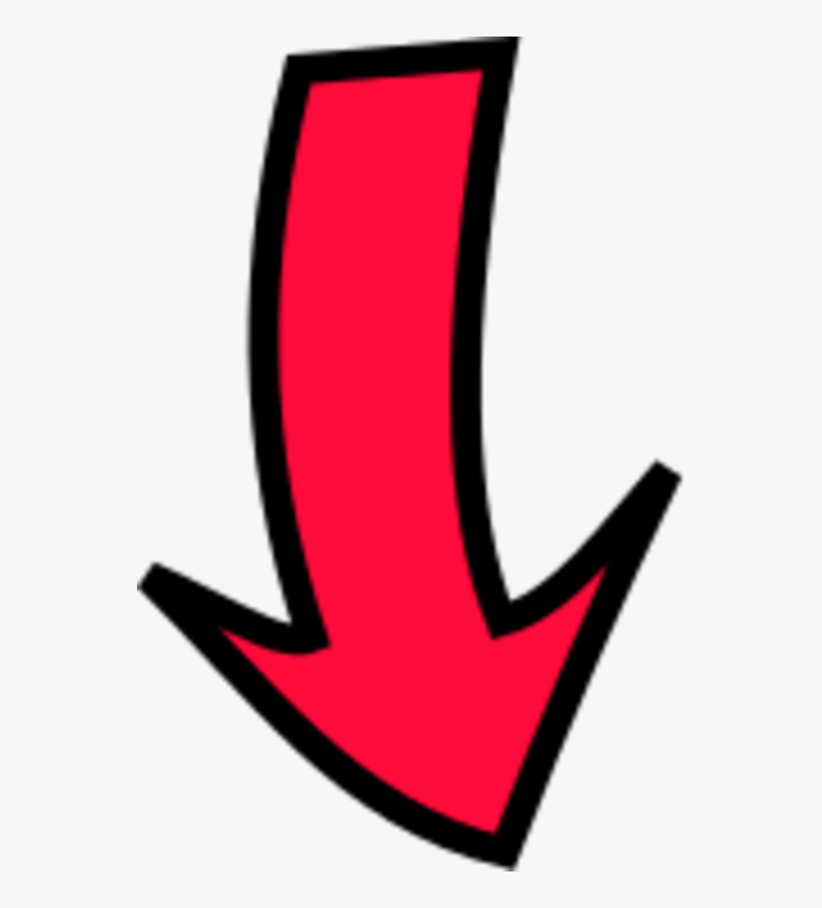 North Arrow Clip Art - Arrow Pointing Down Png, Transparent Clipart