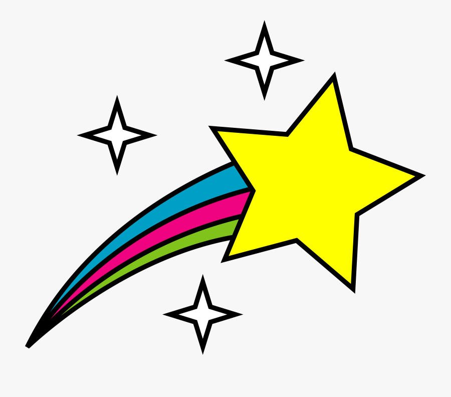 Shooting Star Clip Art I Description - Shooting Star Clip Art, Transparent Clipart