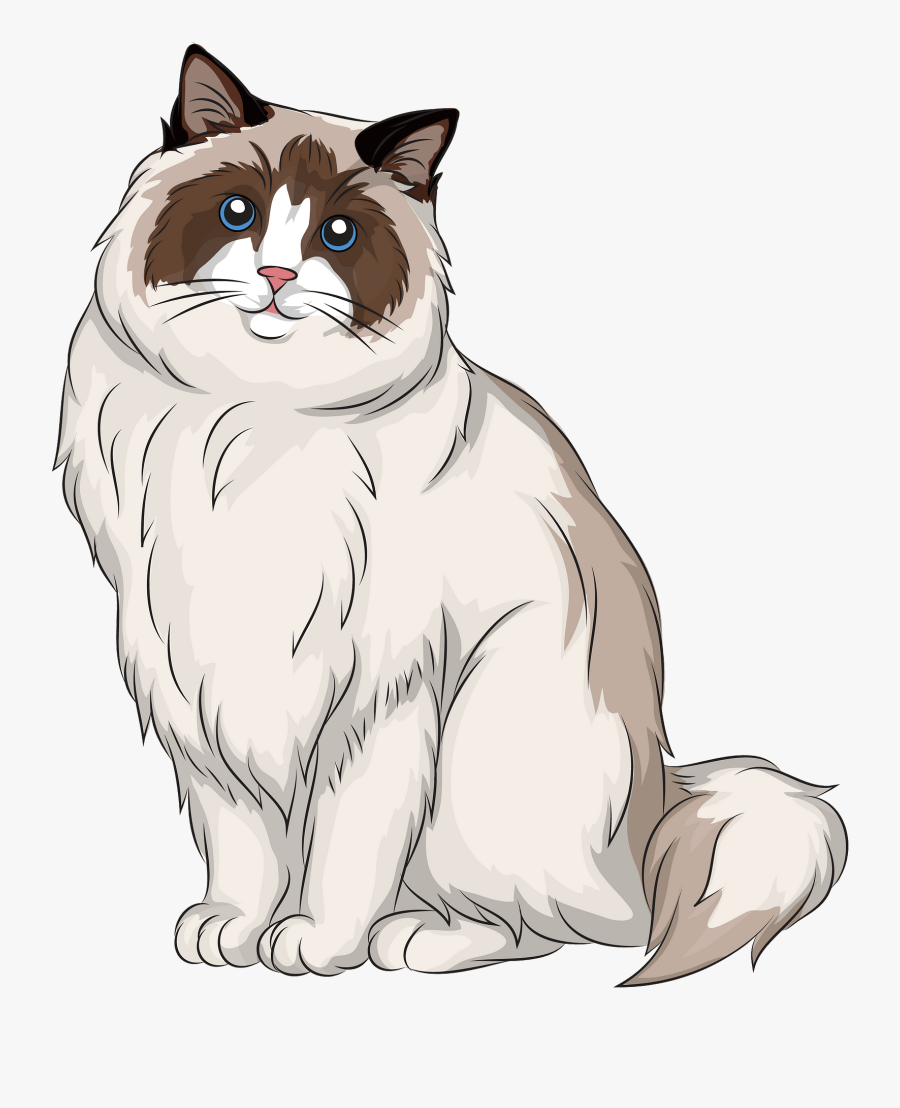 Cat Clipart Ragdoll, Transparent Clipart
