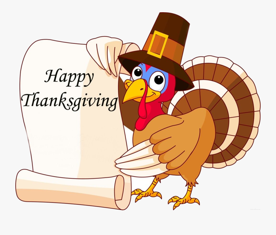 Turkey Thanksgiving Clipart Cartoon Images Pictures - Happy Thanksgiving 2017, Transparent Clipart