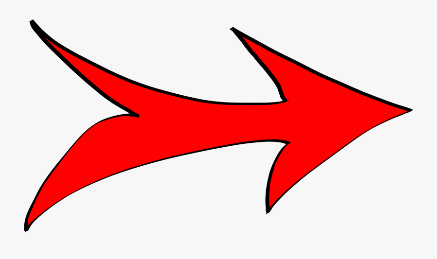 Arrow Sign Clipart Black And White - Left Clipart Red Arrow Png, Transparent Clipart