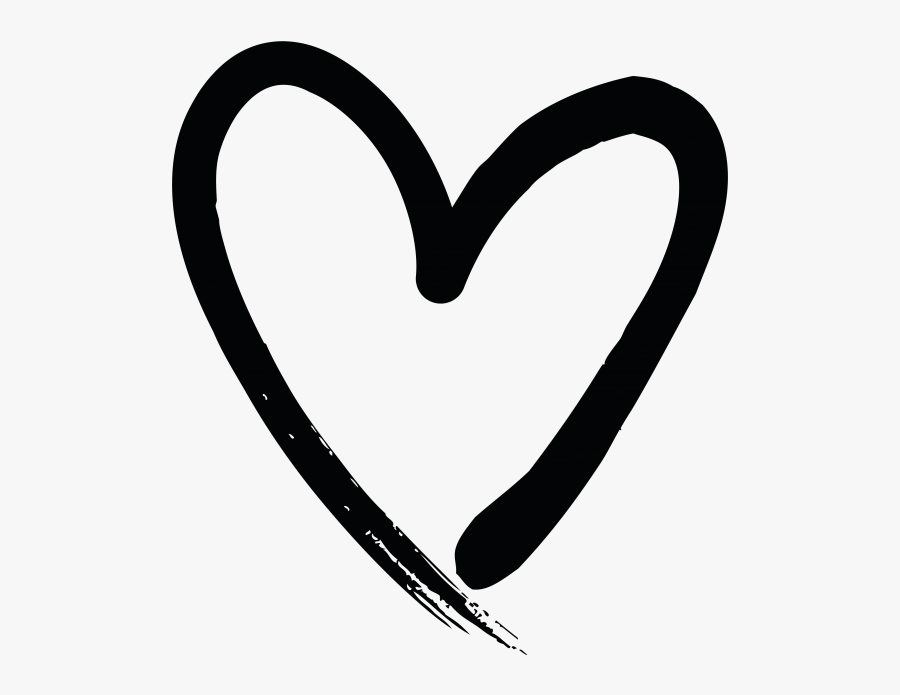 Hand Drawn Heart - Hand Drawn Heart Clipart, Transparent Clipart