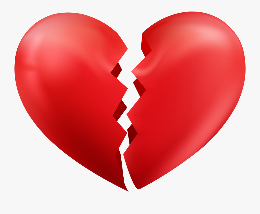 Broken Heart Transparent Png Clip Art Image , Free Transparent Clipart
