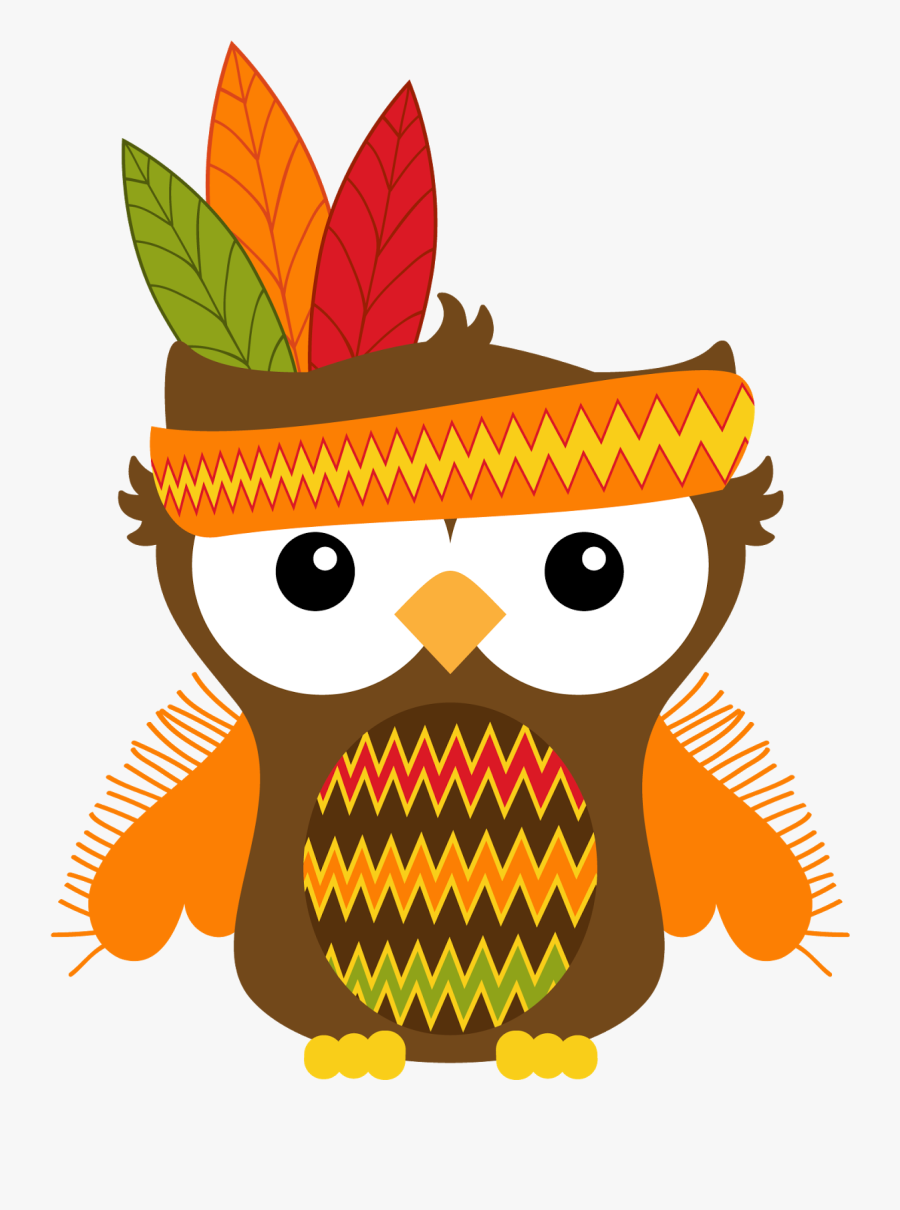 Owl Turkey Clipart - Owl November Clip Art, Transparent Clipart