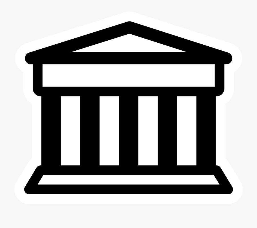 Banking Clipart 8 Bank Clipart Free 2 Image - Bank Clipart Black And White, Transparent Clipart