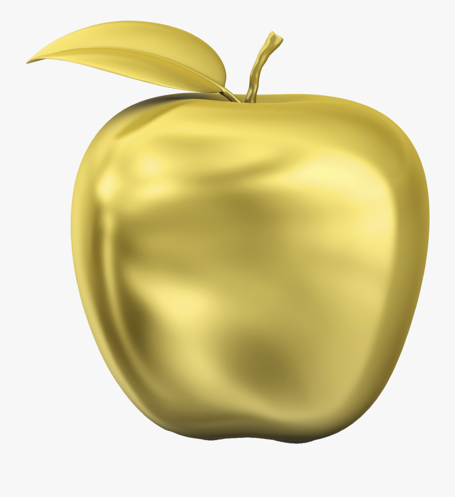 Transparent Apple Clipart Transparent Background - Golden Apple Clipart, Transparent Clipart