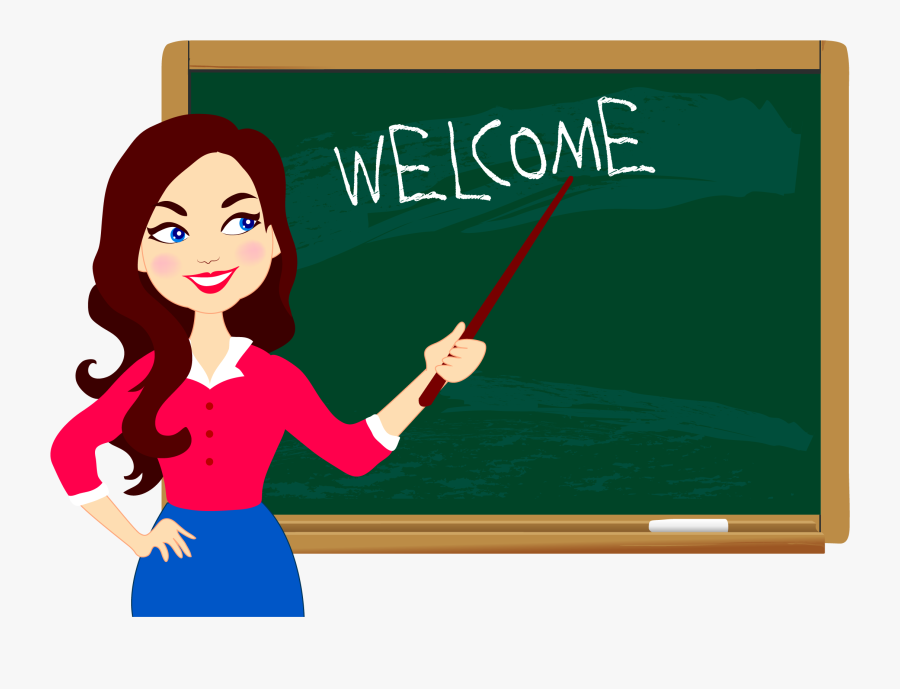 Student Education Welcome - Teacher For Kids, Transparent Clipart