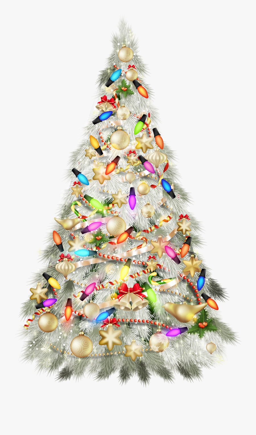 Christmas Tree Clipart, Transparent Clipart