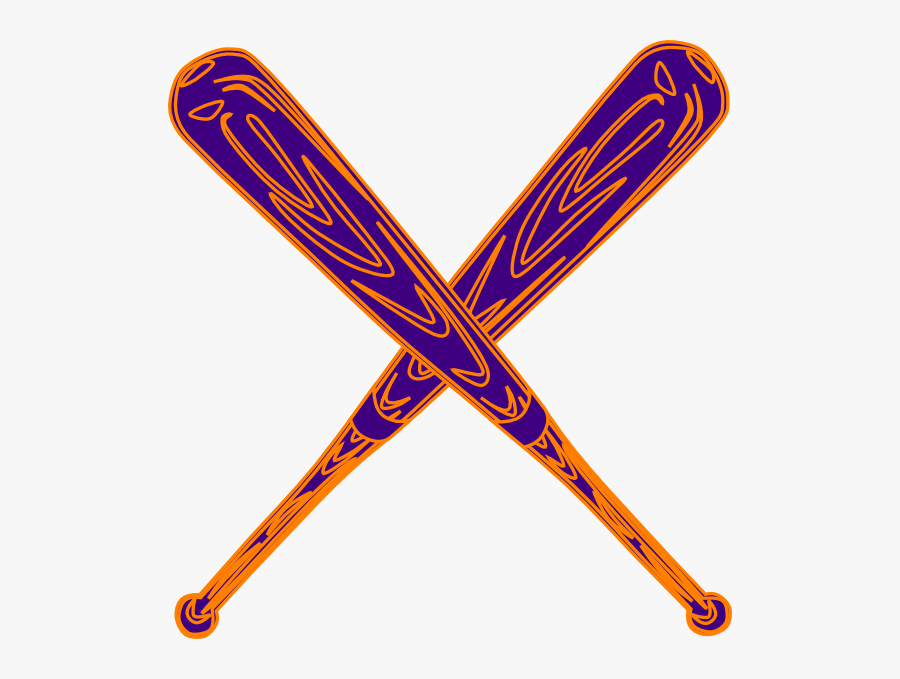 Baseball Bats Crossed Transparent, Transparent Clipart