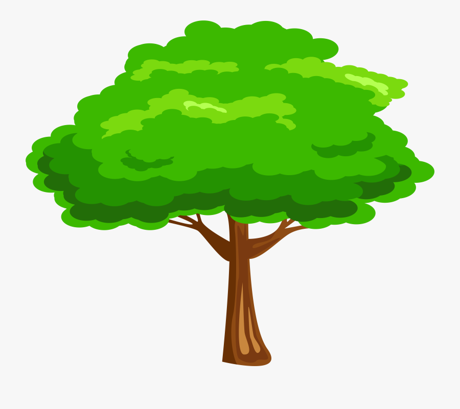 Green Tree Cliparts - Clip Art Tree Transparent, Transparent Clipart