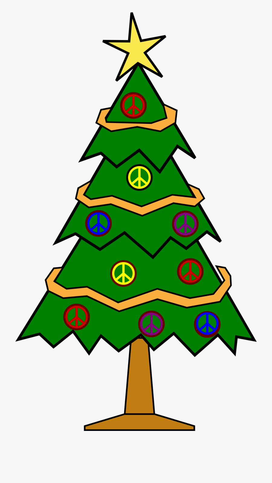 Christmas Tree Clipart Christmas Symbol - Christmas Tree Clipart Small, Transparent Clipart