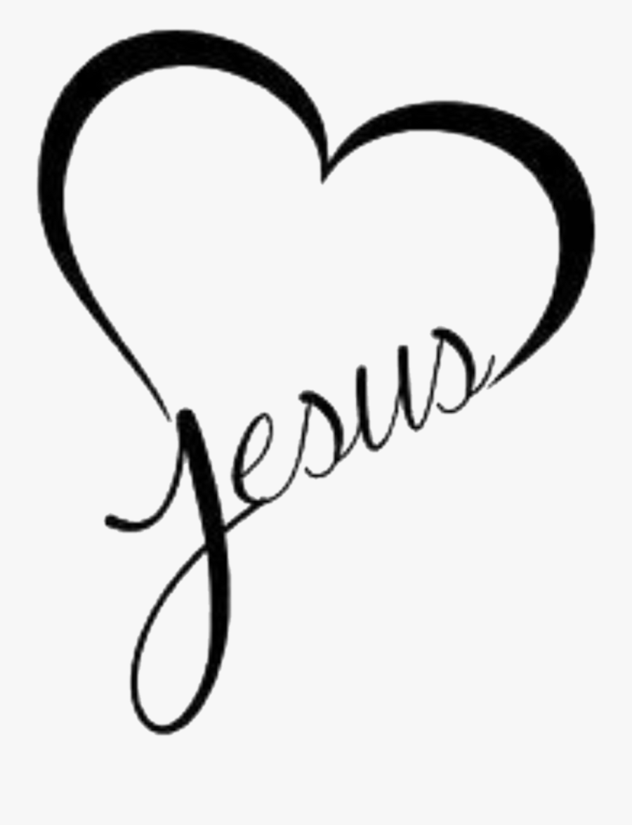 Jesus Heart Clip Art, Transparent Clipart