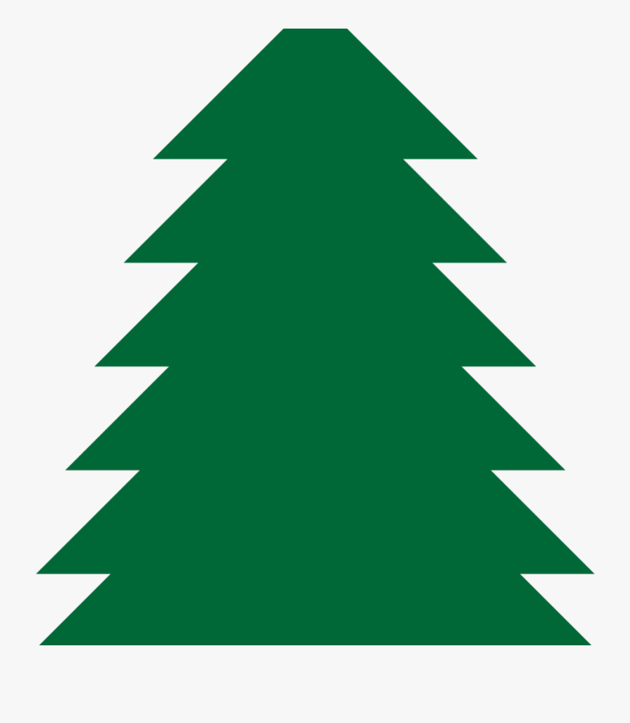 Green Christmas Tree Clipart, Hd Png Download , Png - Arvore Pinheiro