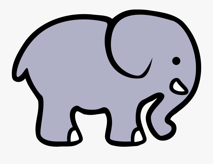Elephants Clip Art, Transparent Clipart