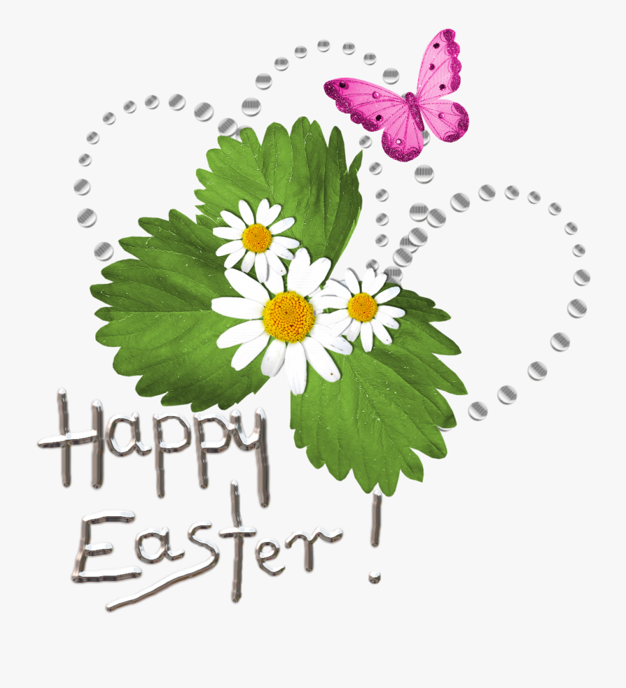 Religious Happy Easter Clipart, Transparent Clipart