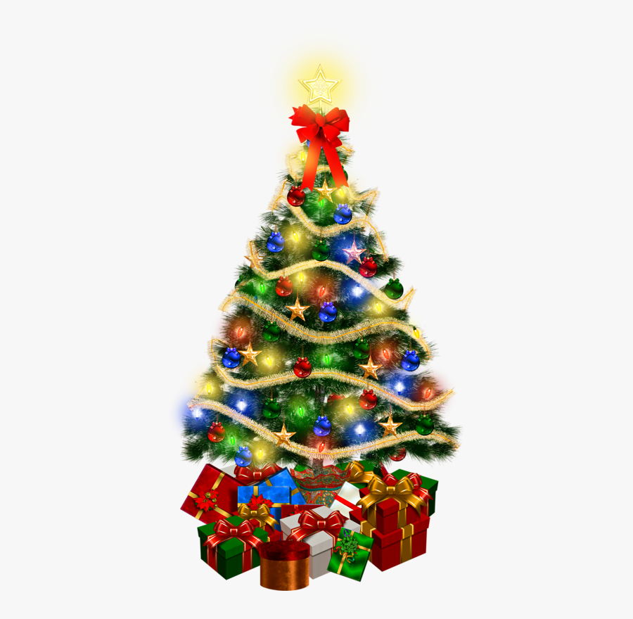 Christmas Tree, Transparent Clipart