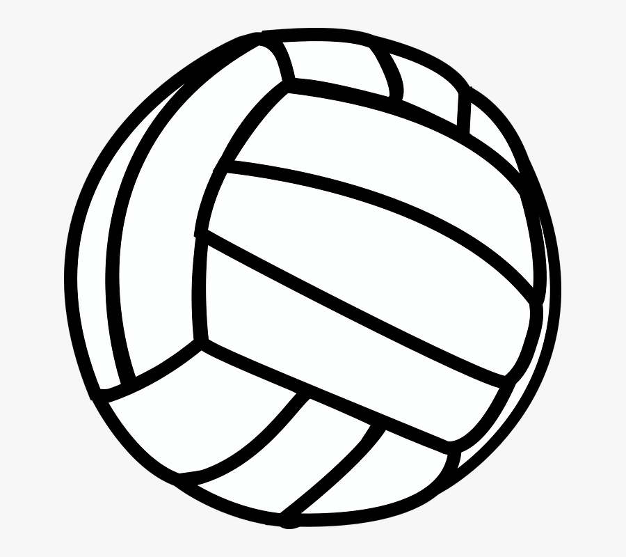 Clip Art Volleyball, Transparent Clipart