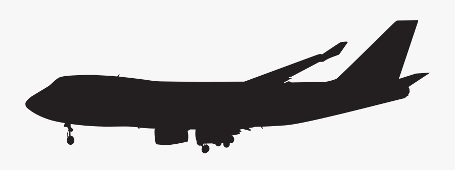 Airplane Clipart Fokker D - Airplane Silhouette Png Transparent, Transparent Clipart