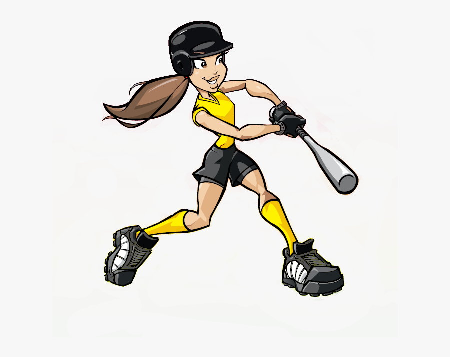 Brand New, Girls Starter Cleats - Softball Player Clipart, Transparent Clipart