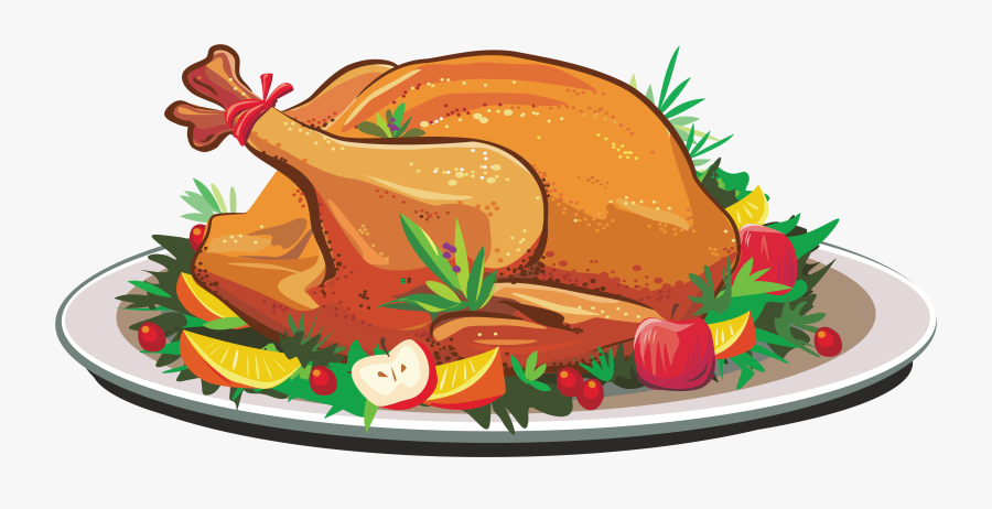 Clip Art Free Clipart Turkey Thanksgiving - Thanksgiving Turkey Dinner Clip Art, Transparent Clipart