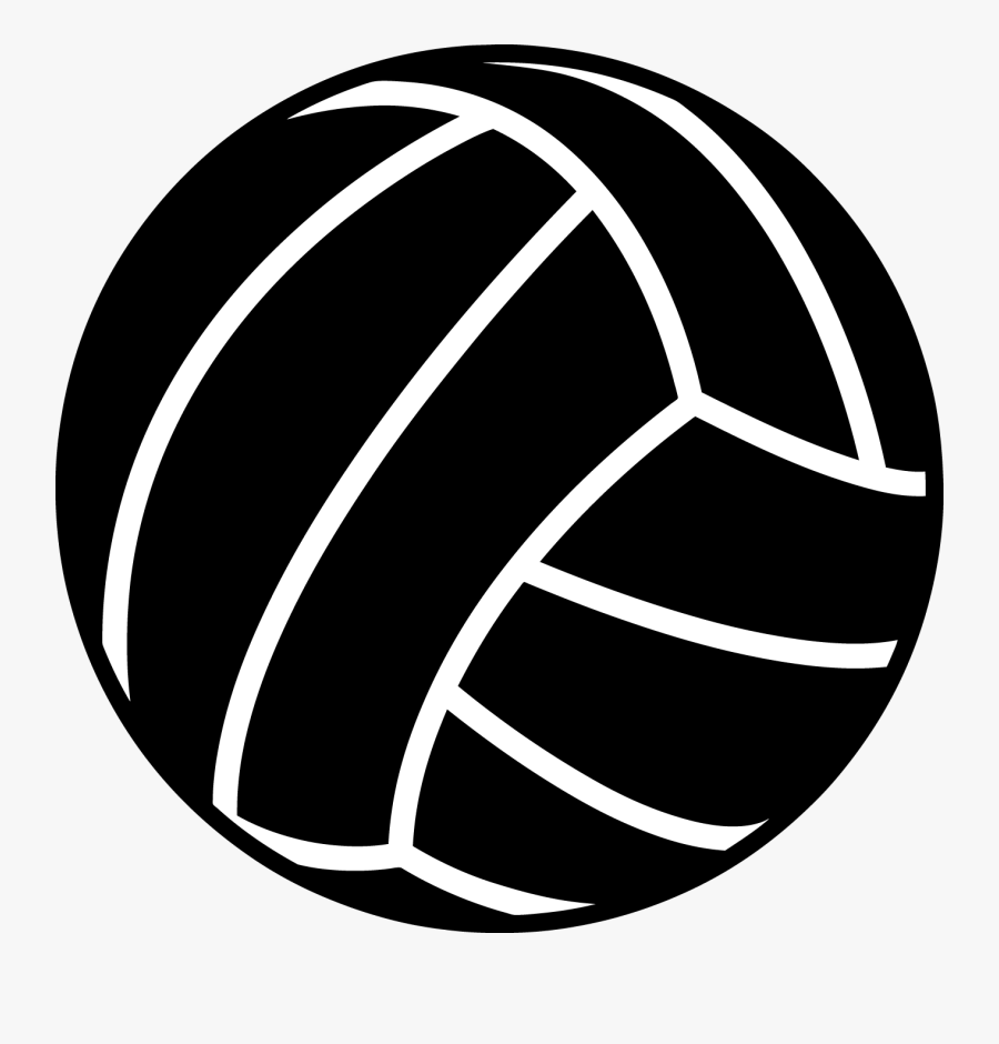 Volleyball Cliparts For Free Clipart And Use In Transparent - Volleyball Clipart Black And White, Transparent Clipart