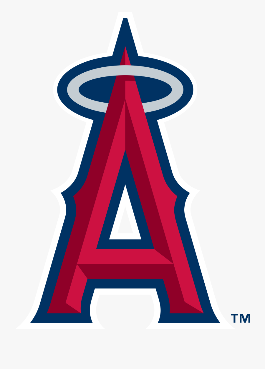 Angel Baseball Clipart - Los Angeles Angels Logo, Transparent Clipart