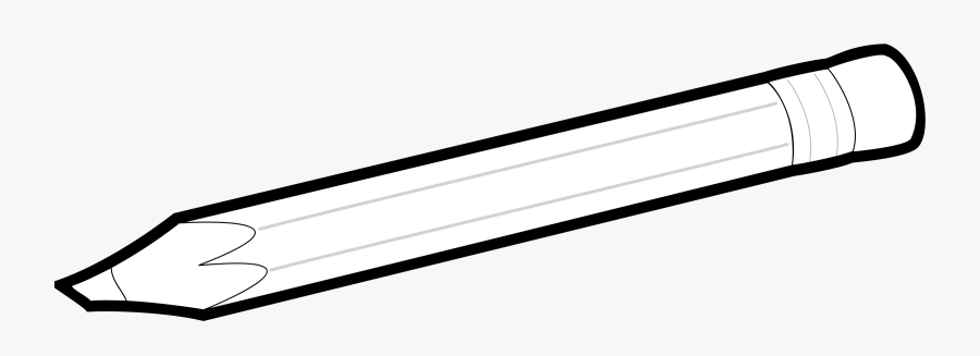 Pencil Black And White Pencil Clipart Black And White - Pencil Black And Wight, Transparent Clipart
