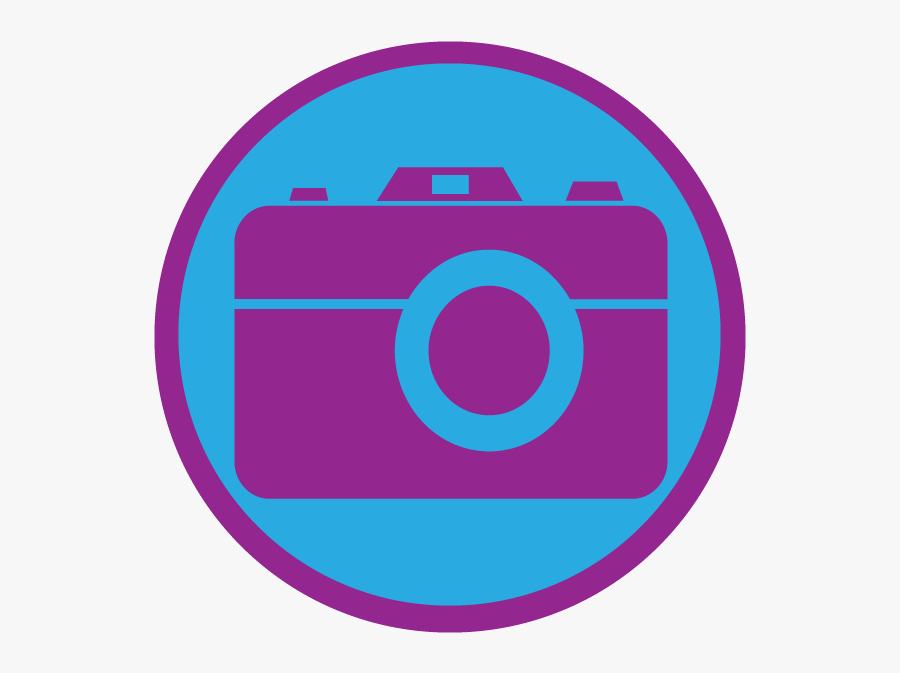 Transparent Background Camera Clipart - Blue Camera Icon Png, Transparent Clipart