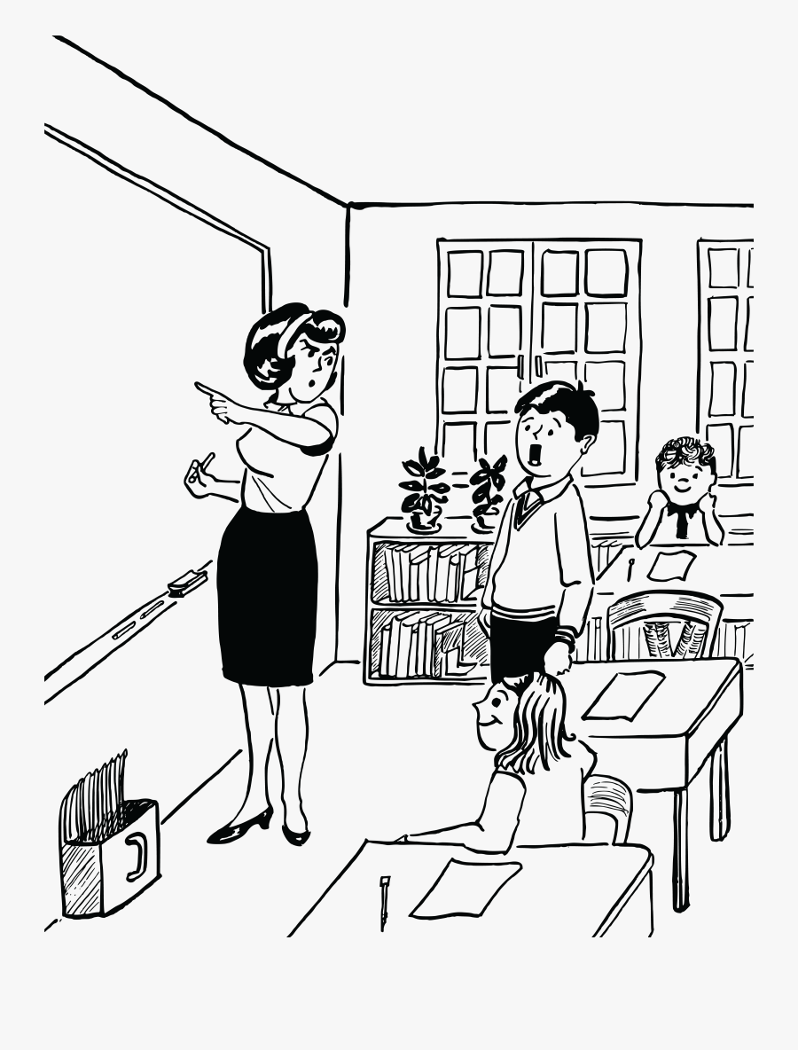 Teacher Clipart Black, Transparent Clipart