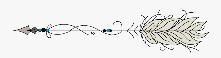 Ftearrows Arrow Arrows Feather Cute Tumblr Pinterest - Illustration, Transparent Clipart