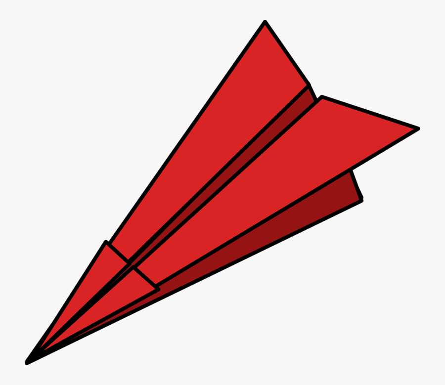 Paper Air Plane Clip Art, Transparent Clipart
