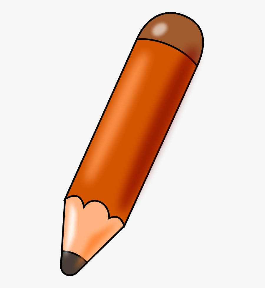 Free Pencil Clipart Clip Art - Brown Pencil Clipart, Transparent Clipart