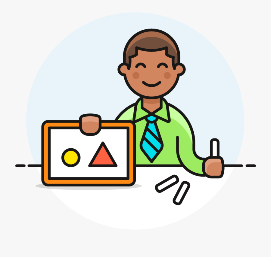 34 Teacher Male African American , Transparent Cartoons - Asian Teacher Clip Art, Transparent Clipart