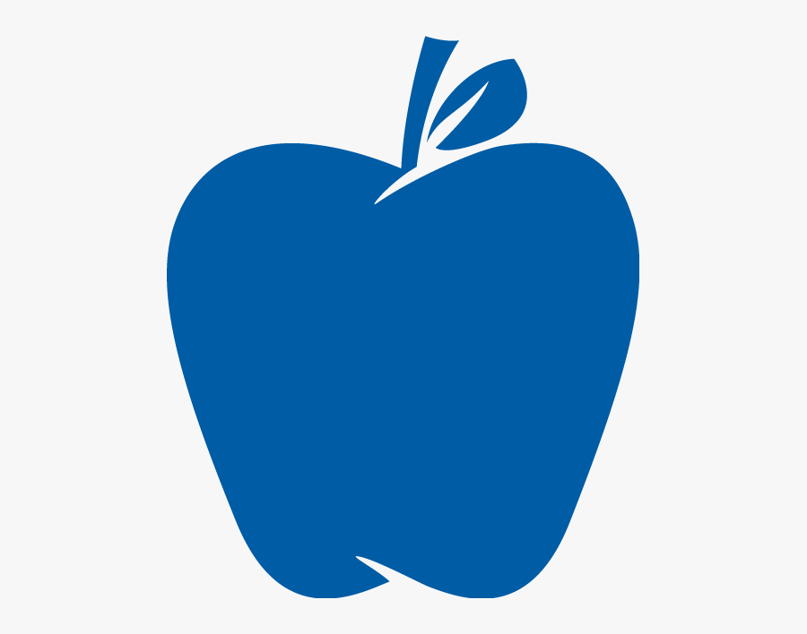 Oklahoma Educators Credit Union - Blue Apple Transparent Background, Transparent Clipart