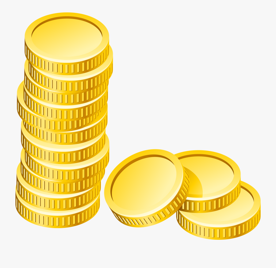 Gold Coins Cash Money Clipart Png Image Free Download - Circle, Transparent Clipart