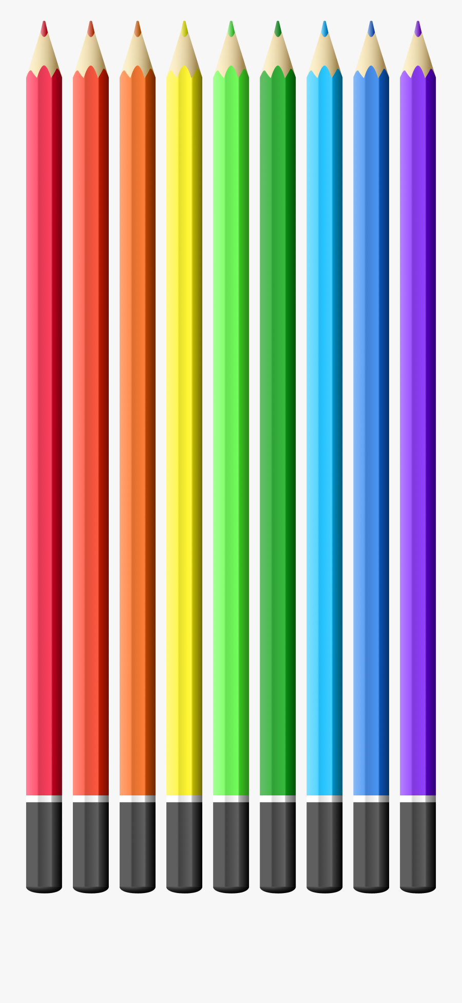 Colored Pencils Png Clip Art - Clipart Colored Pencils Png, Transparent Clipart