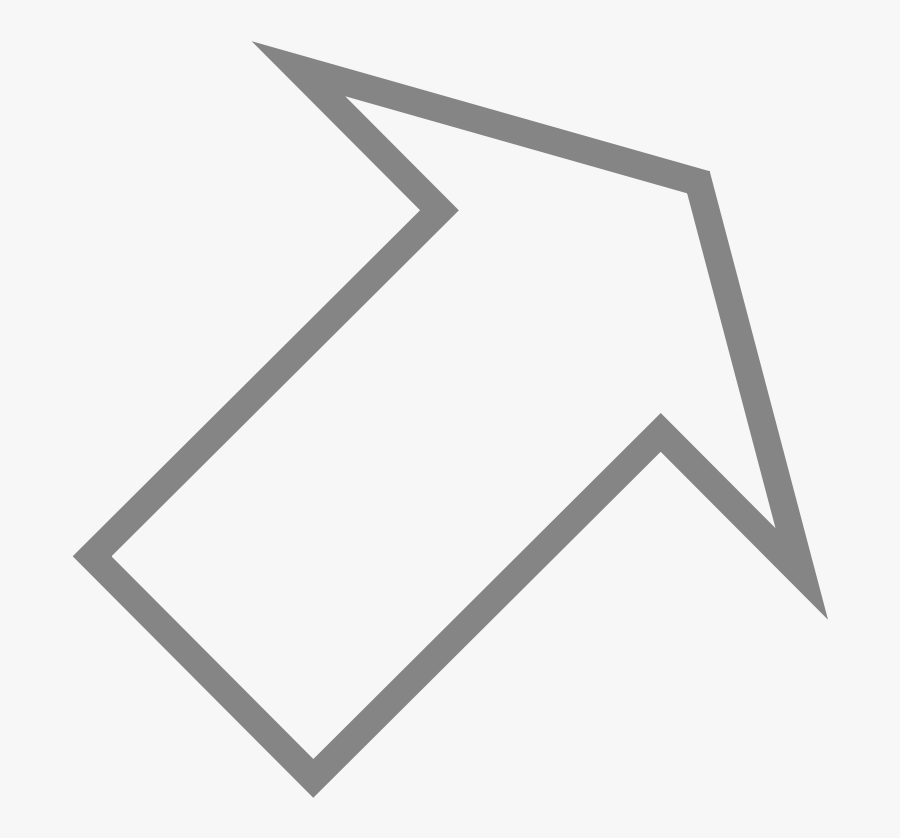 North Arrow Clip Art Download - Triangle, Transparent Clipart