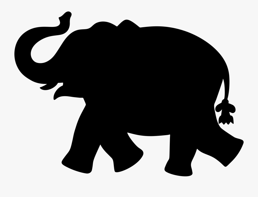 Thumb Image - Silhouette Elephant Clipart Png, Transparent Clipart