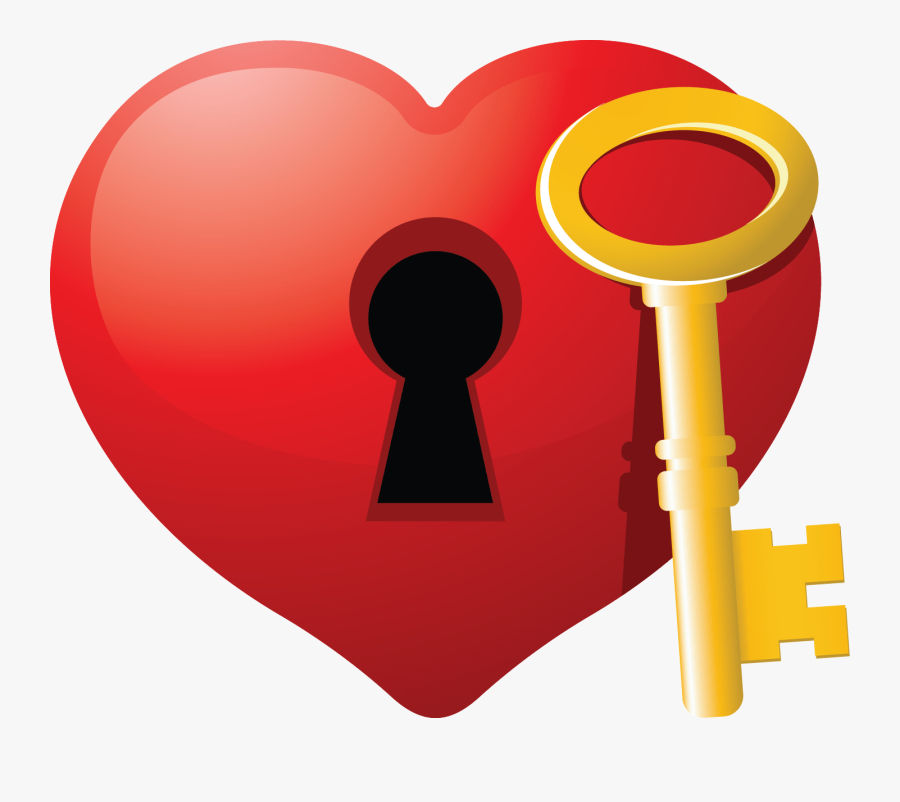 Broken Heart Clip Art Free Clipart Images Image - Hearts With A Key, Transparent Clipart