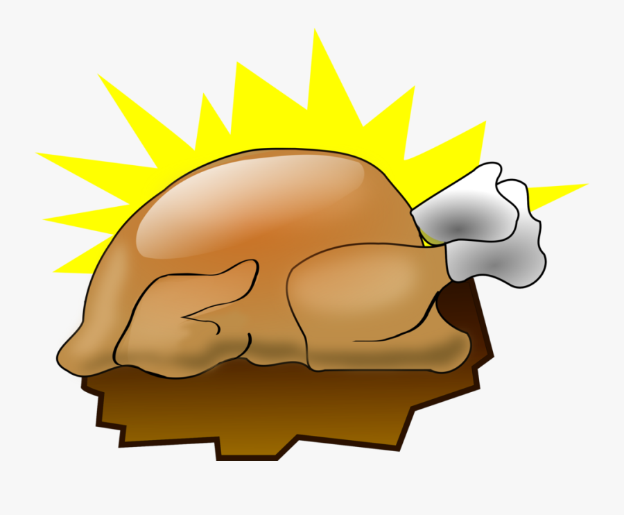 Cooked Turkey Clipart Bclipart Png - Turkey Cartoon Drawing Thanksgiving, Transparent Clipart