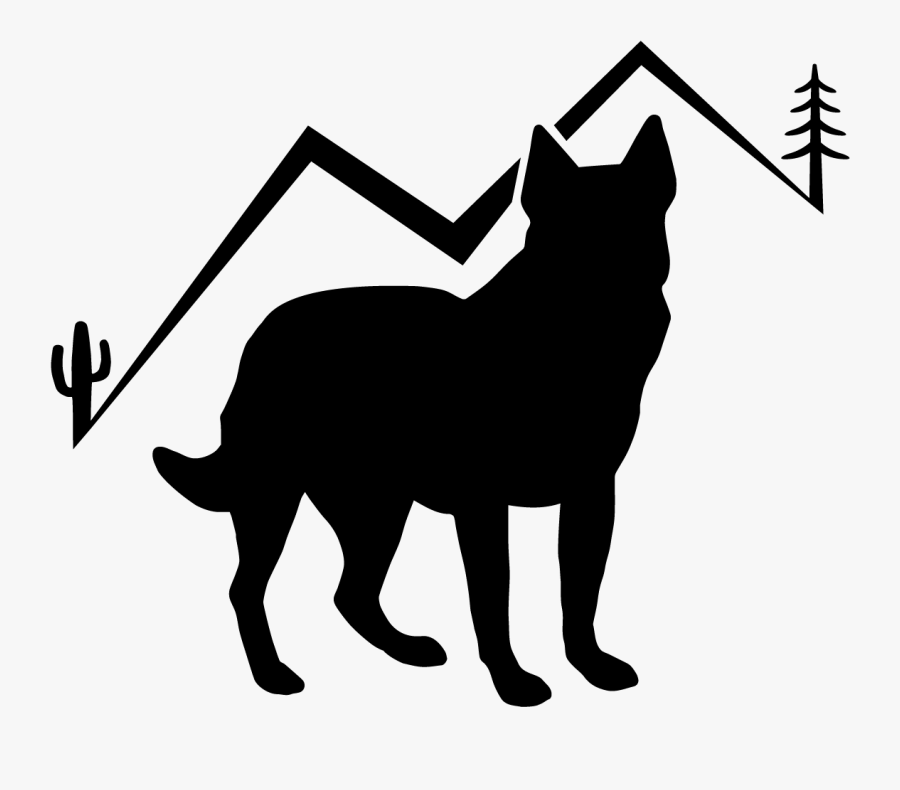 Dusty Desert Dogs - Black Cat, Transparent Clipart