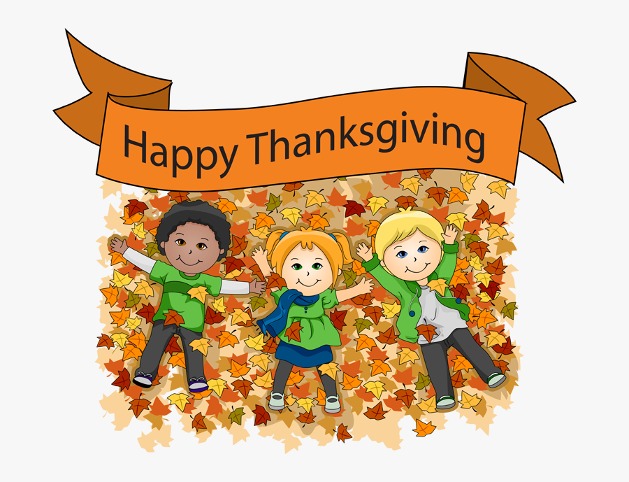 Clip Art Pinterest - Happy Thanksgiving Children, Transparent Clipart