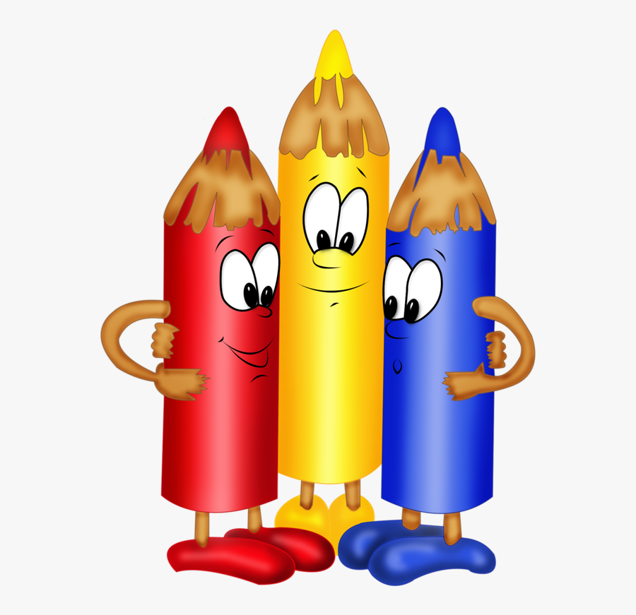 School Pencil Clipart - Colour Pencil Clipart, Transparent Clipart