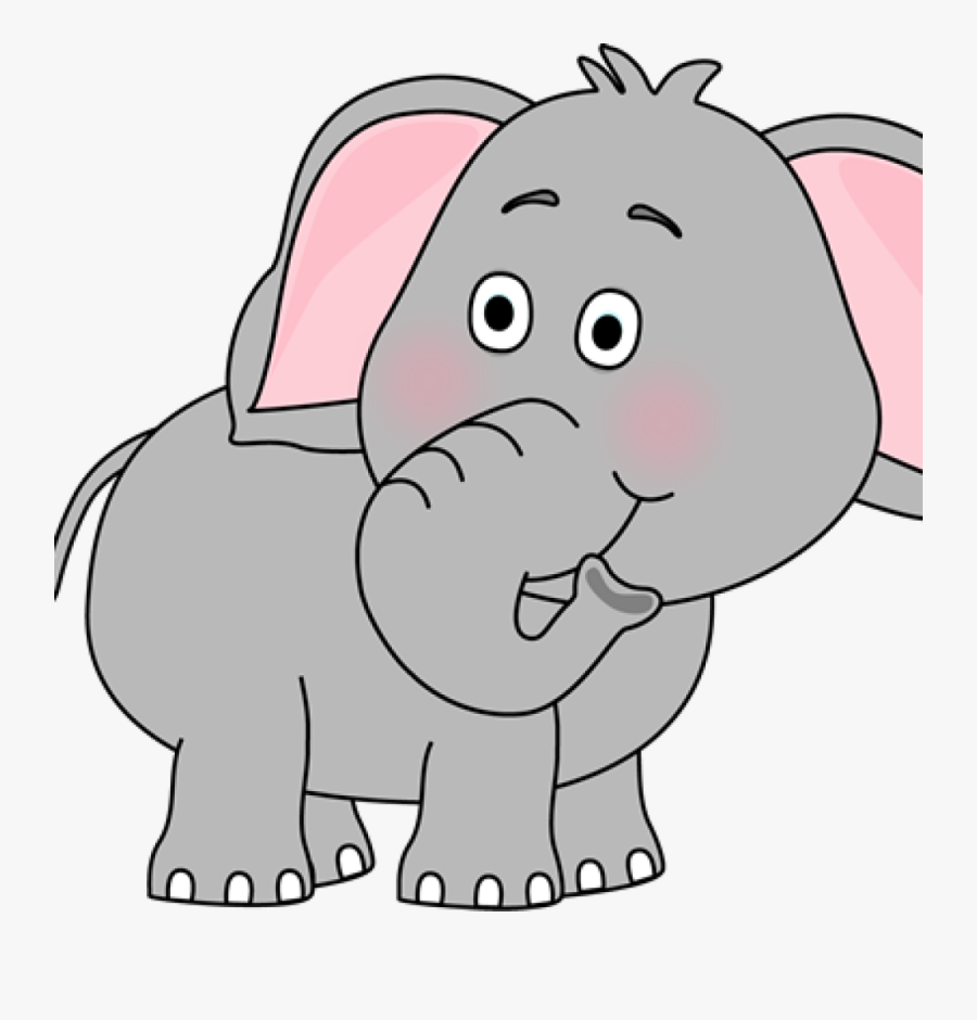 Elephant Clip Art Cute - Clip Art Elephant Png, Transparent Clipart