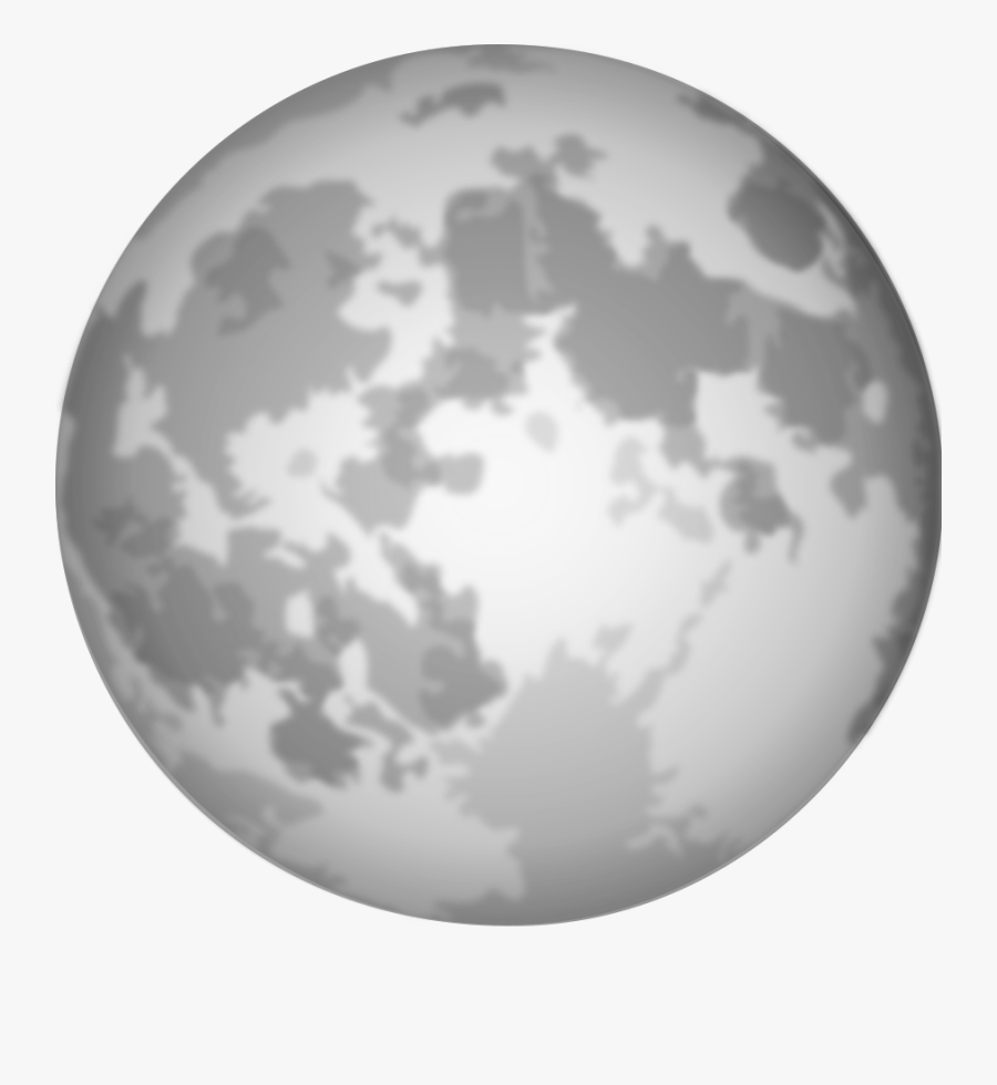 Moon Clipart Png File Tag List Moon Clip Arts File - Full Moon Clipart Black And White, Transparent Clipart